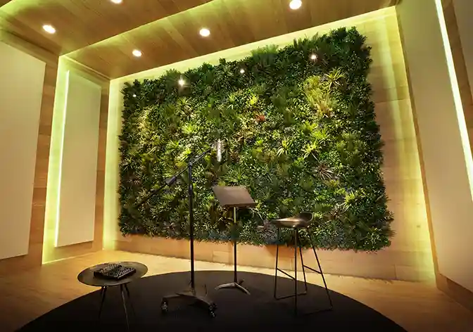 image of Artificial faux green walls by Calico Greens