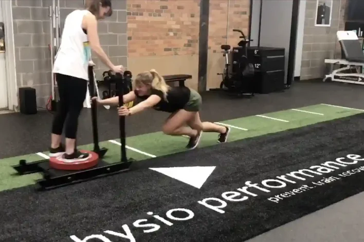 SYNLawn agility turf for gyms athletic training and weight rooms